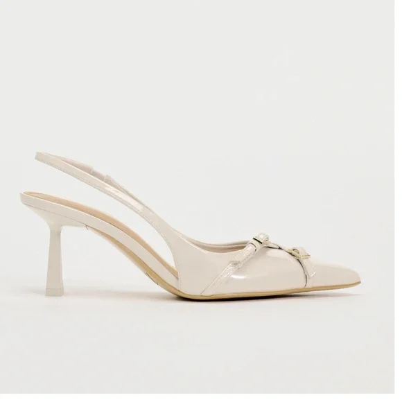 Zara Buckled Heeled Shoes - Picture 2 of 9